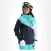 Rehall, June-R Ski-jas Dames Aqua Blauw -XUEFENG EXTREME OUTFIT rehall june r aa jas gevoerd dames aqua blauw 22rehal141v1 BI 02
