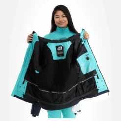 Rehall, June-R Ski-jas Dames Aqua Blauw -XUEFENG EXTREME OUTFIT rehall june r aa jas gevoerd dames aqua blauw 22rehal141v1 BI 06