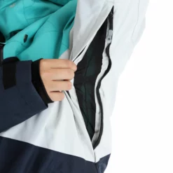 Rehall, June-R Ski-jas Dames Aqua Blauw -XUEFENG EXTREME OUTFIT rehall june r aa jas gevoerd dames aqua blauw 22rehal141v1 BI 11