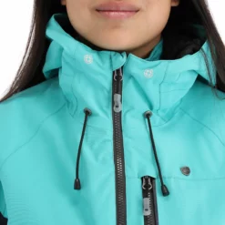 Rehall, June-R Ski-jas Dames Aqua Blauw -XUEFENG EXTREME OUTFIT rehall june r aa jas gevoerd dames aqua blauw 22rehal141v1 BI 13