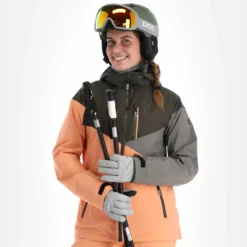 Rehall, June-R Ski-jas Dames Shell Coral Roze -XUEFENG EXTREME OUTFIT rehall june r aa jas gevoerd dames shell coral roze 22rehal141v2 BI 05