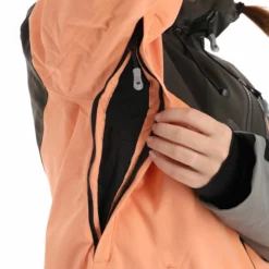 Rehall, June-R Ski-jas Dames Shell Coral Roze -XUEFENG EXTREME OUTFIT rehall june r aa jas gevoerd dames shell coral roze 22rehal141v2 BI 09