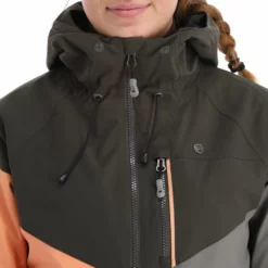 Rehall, June-R Ski-jas Dames Shell Coral Roze -XUEFENG EXTREME OUTFIT rehall june r aa jas gevoerd dames shell coral roze 22rehal141v2 BI 11