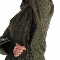 Rehall, Kiki-R Ski-jas Dames Dusty Panther Groen -XUEFENG EXTREME OUTFIT rehall kiki r aa jas gevoerd dames dusty panther groen 22rehal142v2 BI 10