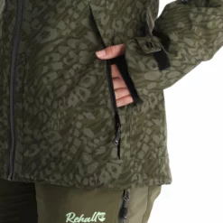 Rehall, Kiki-R Ski-jas Dames Dusty Panther Groen -XUEFENG EXTREME OUTFIT rehall kiki r aa jas gevoerd dames dusty panther groen 22rehal142v2 BI 11