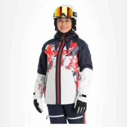 Rehall, Kiki-R Ski-jas Dames Jeans Blauw