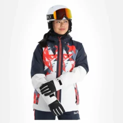 Rehall, Kiki-R Ski-jas Dames Jeans Blauw -XUEFENG EXTREME OUTFIT rehall kiki r aa jas gevoerd dames jeans blauw 22rehal142v5 BI 04