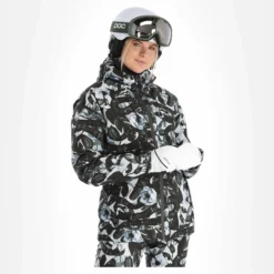 Rehall, Kiki-R Ski-jas Dames Snake Blauw -XUEFENG EXTREME OUTFIT rehall kiki r aa jas gevoerd dames snake blauw 22rehal142v3 BI 04