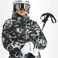 Rehall, Kiki-R Ski-jas Dames Snake Blauw -XUEFENG EXTREME OUTFIT rehall kiki r aa jas gevoerd dames snake blauw 22rehal142v3 BI 05