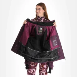 Rehall, Kiki-R Ski-jas Dames Snake Roze -XUEFENG EXTREME OUTFIT rehall kiki r aa jas gevoerd dames snake roze 22rehal142v1 BI 06 1