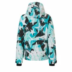 Rehall, Lilly-R-Jr. Ski-jas Kinderen Stars Aqua Blauw