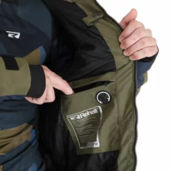 Rehall, Lord-R Ski-jas Heren Olive Night Groen -XUEFENG EXTREME OUTFIT rehall lord r aa jas gevoerd heren olive night groen 22rehal106v2 BI 08