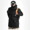Rehall, Mason-R Ski-jas Heren Zwart -XUEFENG EXTREME OUTFIT rehall mason r aa jas gevoerd heren zwart AA11reh106a BI 02