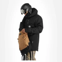 Rehall, Mason-R Ski-jas Heren Zwart -XUEFENG EXTREME OUTFIT rehall mason r aa jas gevoerd heren zwart AA11reh106a BI 04