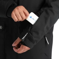 Rehall, Mason-R Ski-jas Heren Zwart -XUEFENG EXTREME OUTFIT rehall mason r aa jas gevoerd heren zwart AA11reh106a BI 08