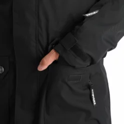 Rehall, Mason-R Ski-jas Heren Zwart -XUEFENG EXTREME OUTFIT rehall mason r aa jas gevoerd heren zwart AA11reh106a BI 11