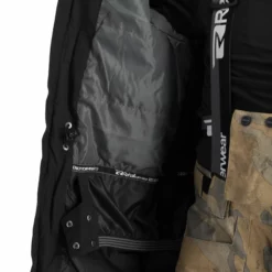 Rehall, Mason-R Ski-jas Heren Zwart -XUEFENG EXTREME OUTFIT rehall mason r aa jas gevoerd heren zwart AA11reh106a BI 12