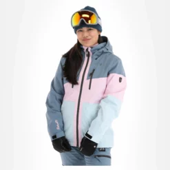 Rehall, Ricky-R Ski-jas Dames Blauw -XUEFENG EXTREME OUTFIT rehall ricky r aa jas gevoerd dames blauw 22rehal140v4 BI 04
