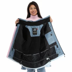 Rehall, Ricky-R Ski-jas Dames Blauw -XUEFENG EXTREME OUTFIT rehall ricky r aa jas gevoerd dames blauw 22rehal140v4 BI 06
