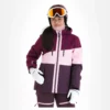 Rehall, Ricky-R Ski-jas Dames Dark Paars -XUEFENG EXTREME OUTFIT rehall ricky r aa jas gevoerd dames dark paars 22rehal140v5 BI 02
