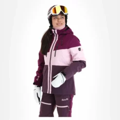 Rehall, Ricky-R Ski-jas Dames Dark Paars -XUEFENG EXTREME OUTFIT rehall ricky r aa jas gevoerd dames dark paars 22rehal140v5 BI 04
