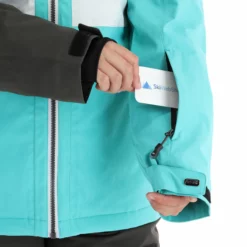 Rehall, Ricky-R Ski-jas Dames Graphite Grijs -XUEFENG EXTREME OUTFIT rehall ricky r aa jas gevoerd dames graphite grijs 22rehal140v2 BI 08 1