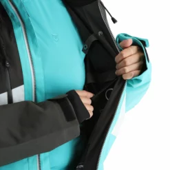 Rehall, Ricky-R Ski-jas Dames Graphite Grijs -XUEFENG EXTREME OUTFIT rehall ricky r aa jas gevoerd dames graphite grijs 22rehal140v2 BI 09 1