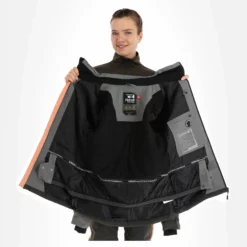 Rehall, Ricky-R Ski-jas Dames Gunmetal Grijs -XUEFENG EXTREME OUTFIT rehall ricky r aa jas gevoerd dames gunmetal grijs 22rehal140v6 BI 06