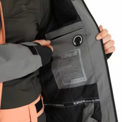 Rehall, Ricky-R Ski-jas Dames Gunmetal Grijs -XUEFENG EXTREME OUTFIT rehall ricky r aa jas gevoerd dames gunmetal grijs 22rehal140v6 BI 10