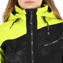 Rehall, Stormy-R Ski-jas Dames Lime Groen/Zwart -XUEFENG EXTREME OUTFIT rehall stormy r ski jas dames lime groen zwart AA20reh031b BI 09