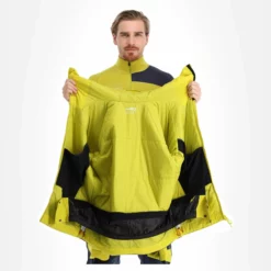 Rock Experience, Aiguille Ski-jas Heren Citronelle Blue Nights Geel -XUEFENG EXTREME OUTFIT rock experience aiguille aa jas gevoerd heren citronelle blue 22rocke103v2 BI 06