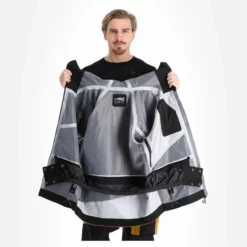 Rock Experience, Ice Thriller Hardshell Ski-jas Heren Caviar Golden Bruin -XUEFENG EXTREME OUTFIT rock experience ice thriller ab hardshell jas heren caviar golden 22rocke102v1 BI 06