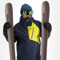 Rock Experience, Ice Thriller Hardshell Ski-jas Heren Citronelle Nights Blauw -XUEFENG EXTREME OUTFIT rock experience ice thriller ab hardshell jas heren citronelle 22rocke102v2 BI 05