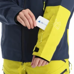 Rock Experience, Ice Thriller Hardshell Ski-jas Heren Citronelle Nights Blauw -XUEFENG EXTREME OUTFIT rock experience ice thriller ab hardshell jas heren citronelle 22rocke102v2 BI 08