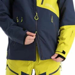 Rock Experience, Ice Thriller Hardshell Ski-jas Heren Citronelle Nights Blauw -XUEFENG EXTREME OUTFIT rock experience ice thriller ab hardshell jas heren citronelle 22rocke102v2 BI 09