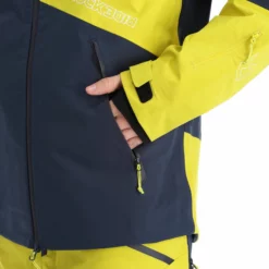 Rock Experience, Ice Thriller Hardshell Ski-jas Heren Citronelle Nights Blauw -XUEFENG EXTREME OUTFIT rock experience ice thriller ab hardshell jas heren citronelle 22rocke102v2 BI 13