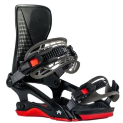 Rome 390 Boss Snowboard Binding Black-red