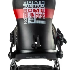 Rome 390 Boss Snowboard Binding Black-red -XUEFENG EXTREME OUTFIT rome 390 boss snowboard binding 2022 red highback 21832