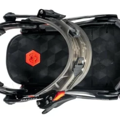 Rome 390 Boss Snowboard Binding Black-red -XUEFENG EXTREME OUTFIT rome 390 boss snowboard binding 2022 red top 21832