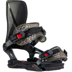 Rome Katana Snowboard Binding Black-red