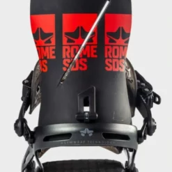 Rome Katana Snowboard Binding Black-red -XUEFENG EXTREME OUTFIT rome katana snowboard binding black red highback 21835