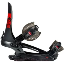 Rome Katana Snowboard Binding Black-red -XUEFENG EXTREME OUTFIT rome katana snowboard binding black red side 21835