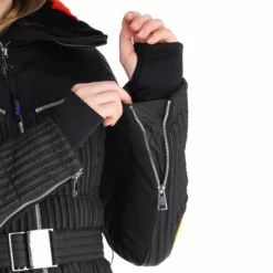 Rossignol, Maddy-Star Jc De Castelbajac Ski-jas Dames Zwart -XUEFENG EXTREME OUTFIT rossignol maddy star jc de castelbajac aa jas gevoerd dames zwart 22rossi103v1 BI 10