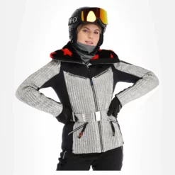 Rossignol, Maddy-Star Sl Jc De Castelbajac Ski-jas Dames Zilver -XUEFENG EXTREME OUTFIT rossignol maddy star sl jc de castelbajac aa jas gevoerd dames 22rossi104v1 BI 04