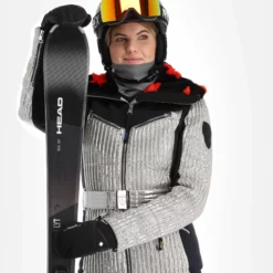 Rossignol, Maddy-Star Sl Jc De Castelbajac Ski-jas Dames Zilver -XUEFENG EXTREME OUTFIT rossignol maddy star sl jc de castelbajac aa jas gevoerd dames 22rossi104v1 BI 05