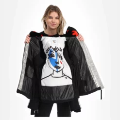 Rossignol, Maddy-Star Sl Jc De Castelbajac Ski-jas Dames Zilver -XUEFENG EXTREME OUTFIT rossignol maddy star sl jc de castelbajac aa jas gevoerd dames 22rossi104v1 BI 06