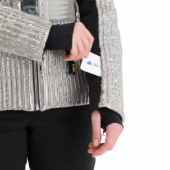 Rossignol, Maddy-Star Sl Jc De Castelbajac Ski-jas Dames Zilver -XUEFENG EXTREME OUTFIT rossignol maddy star sl jc de castelbajac aa jas gevoerd dames 22rossi104v1 BI 09