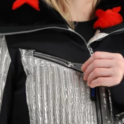 Rossignol, Maddy-Star Sl Jc De Castelbajac Ski-jas Dames Zilver -XUEFENG EXTREME OUTFIT rossignol maddy star sl jc de castelbajac aa jas gevoerd dames 22rossi104v1 BI 13