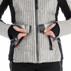 Rossignol, Maddy-Star Sl Jc De Castelbajac Ski-jas Dames Zilver -XUEFENG EXTREME OUTFIT rossignol maddy star sl jc de castelbajac aa jas gevoerd dames 22rossi104v1 BI 14