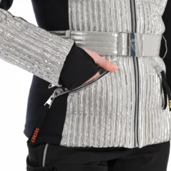 Rossignol, Maddy-Star Sl Jc De Castelbajac Ski-jas Dames Zilver -XUEFENG EXTREME OUTFIT rossignol maddy star sl jc de castelbajac aa jas gevoerd dames 22rossi104v1 BI 15